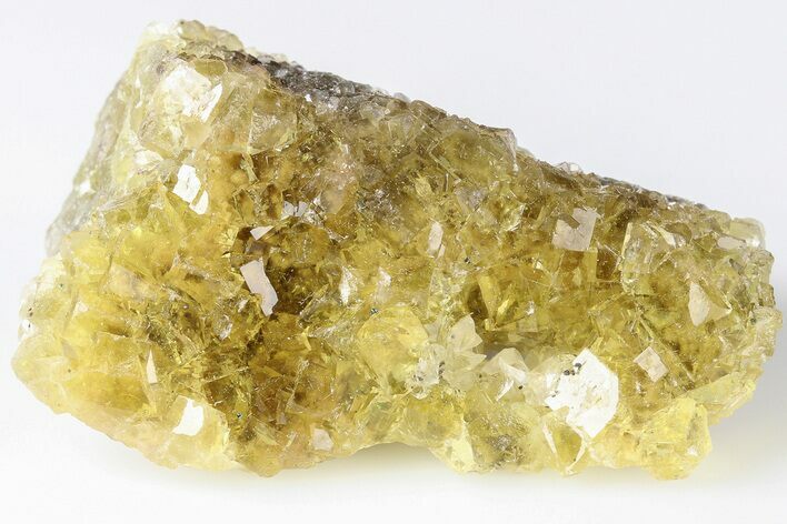 Gemmy, Yellow, Cubic Fluorite Cluster - Moscona Mine, Spain #188264